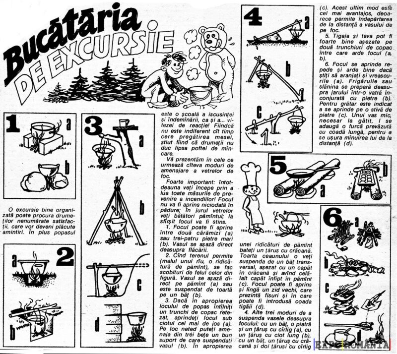 Cum amenajezi bucătăria de excursie