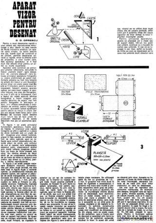 Cum construiești aparatul de marit și copiat desenul preferat