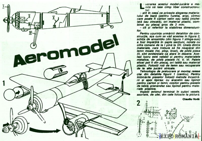 Cum construiești jucaria avion din alte jucarii stricate