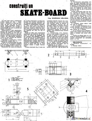 Cum construiești skateboardul