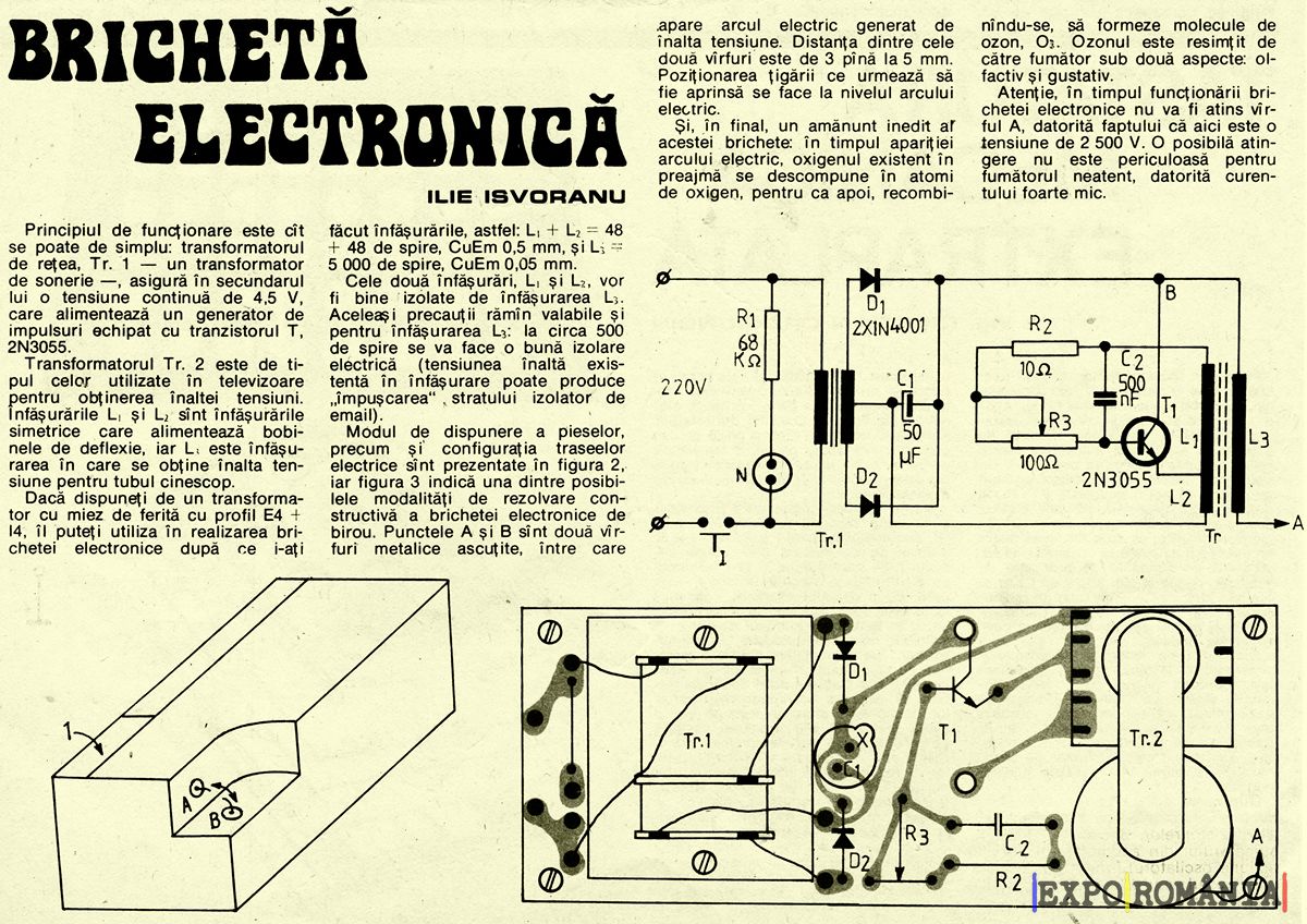 Cum faci bricheta electronica