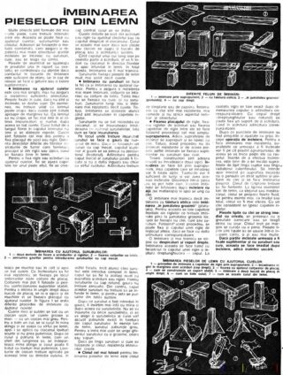 Cum faci imbinarea pieselor din lemn