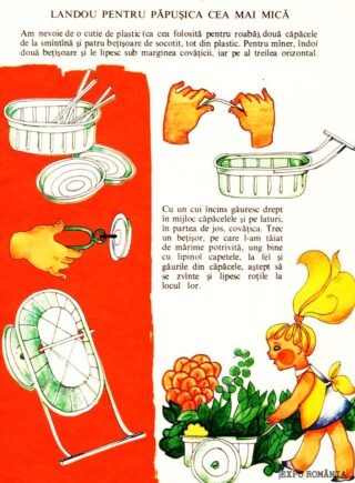 Cum faci jucaria carucior pentru papusa