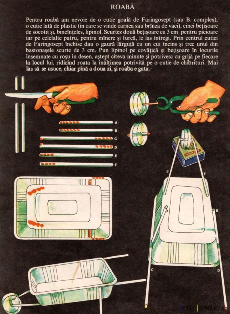 Cum faci jucaria roaba din cutii de sardine