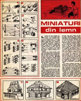 Cum faci machete de case taranești