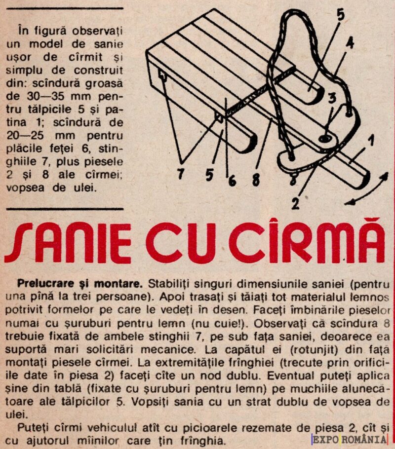 Cum faci sania cu carma