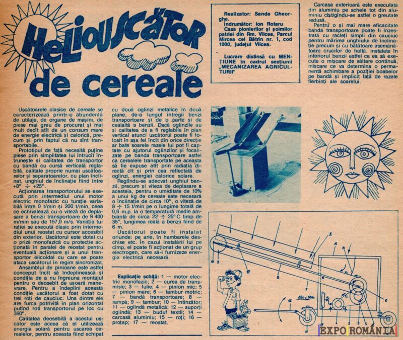 Cum faci uscatorul solar de cereale