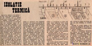 Cum izolezi termic podeaua cu hartie