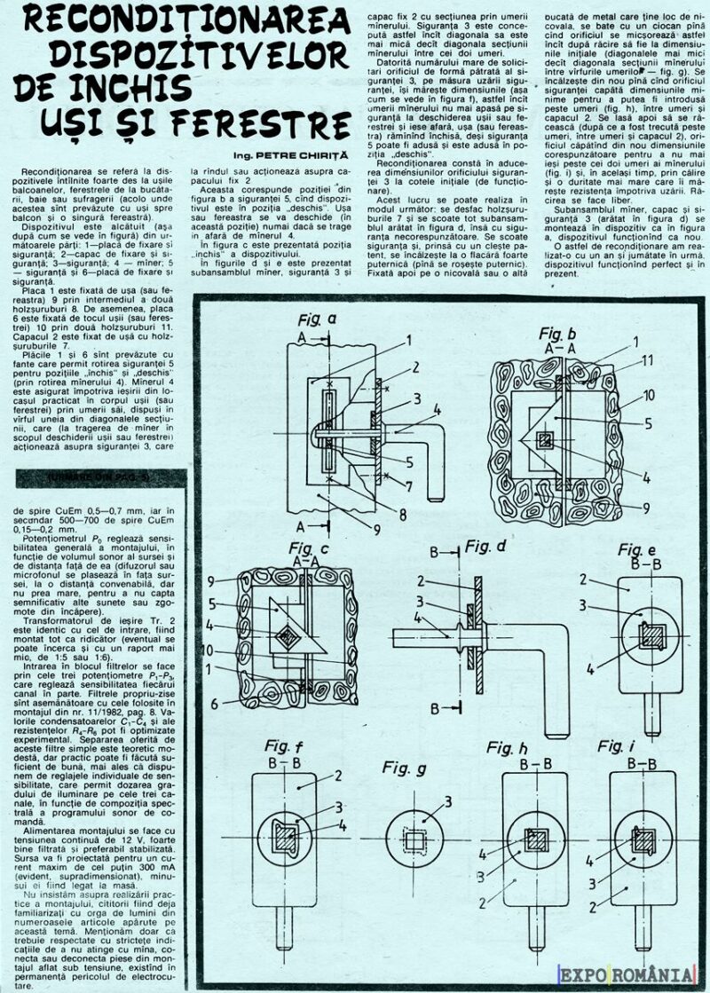Cum repari inchizatorile ferestrelor