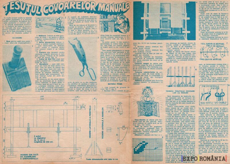 Cum teși covoare manual