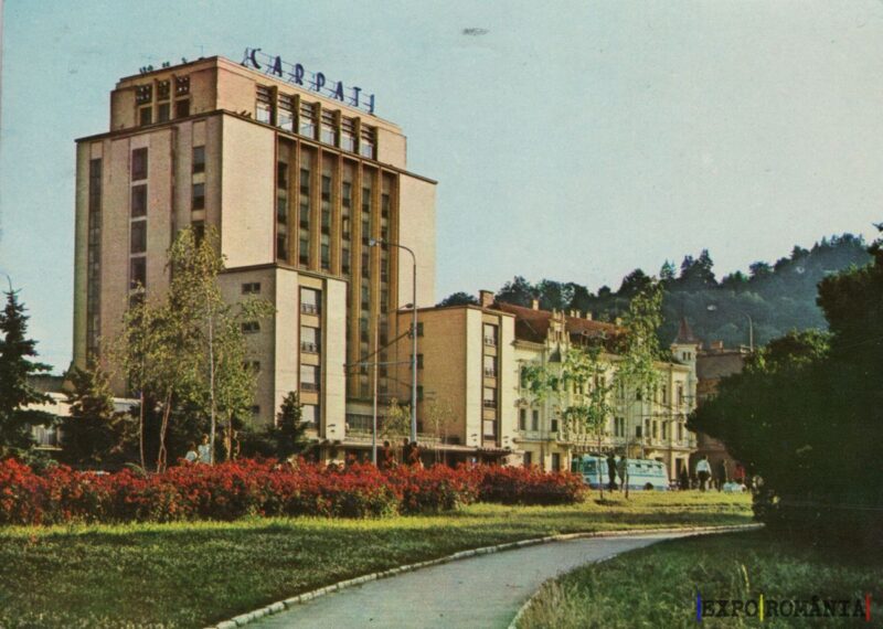 Hotelul Carpați în peisaj urban
