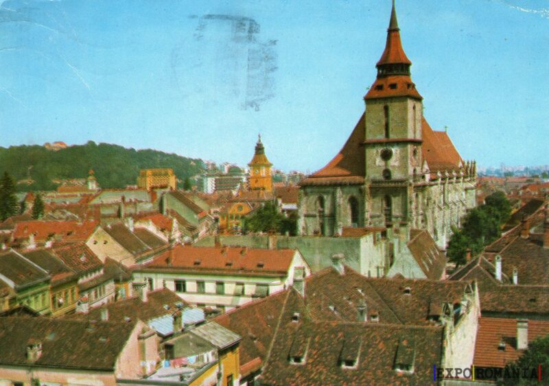 Vedere panoramică asupra orașului Brașov