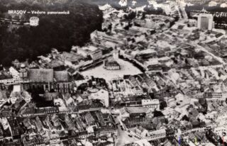 Brașov - Vedere panoramică istorică