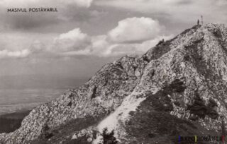 Peisaj montan în Masivul Postăvarul