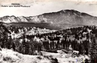 Peisaj montan în Predeal