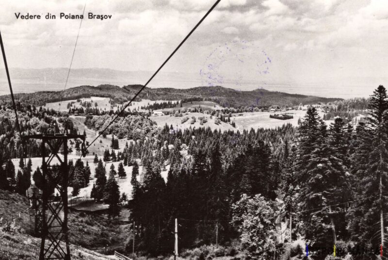 Peisaj montan din Poiana Brașov