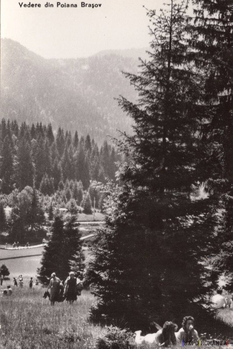 Peisaj montan din Poiana Brașov