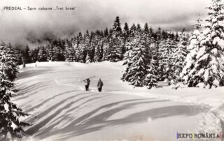 Peisaj de iarnă în Predeal