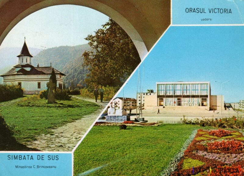 Victoria și Mănăstirea de Sus în imagini istorice