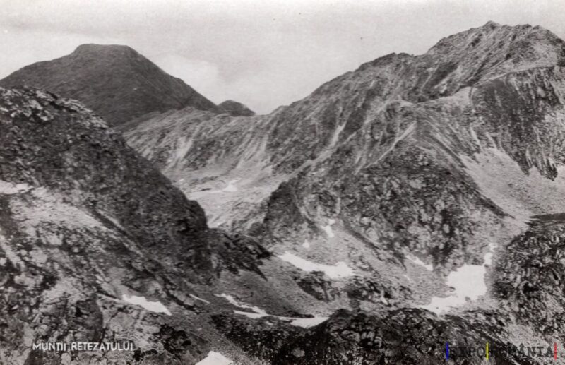 Peisaj montan în Munții Retezatului