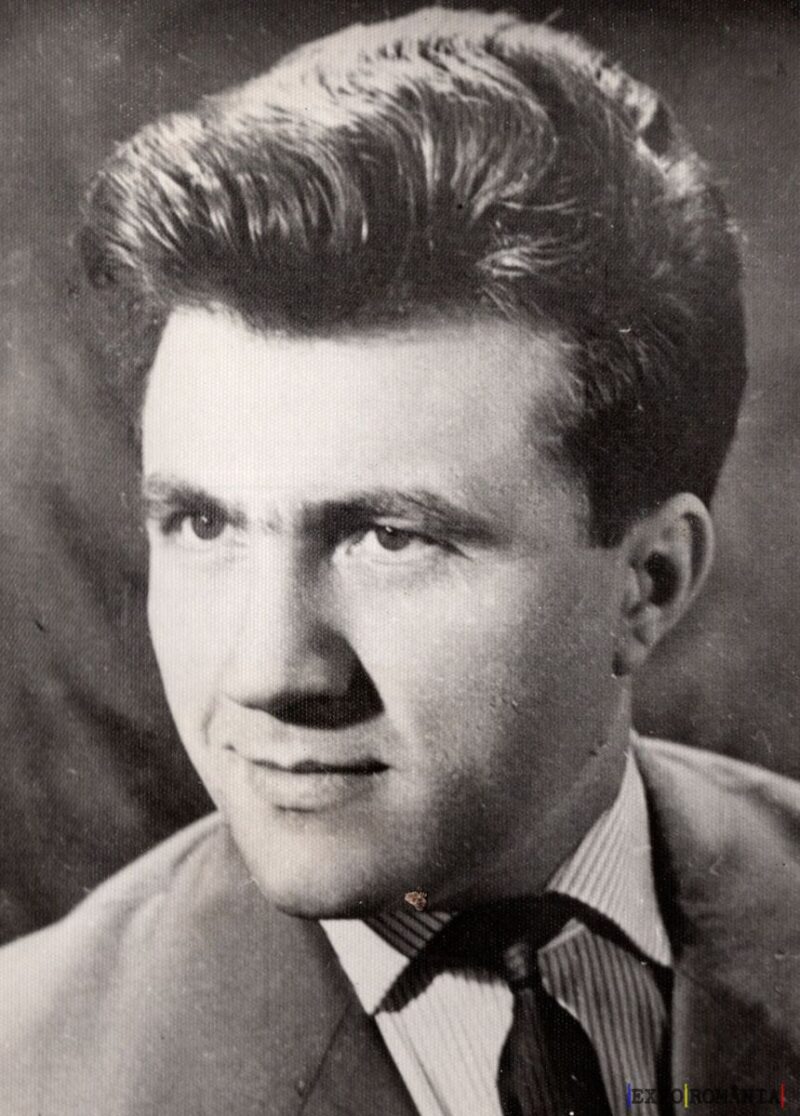 Portret alb-negru al unui bărbat