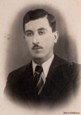 Fotografie veche a unui bărbat elegant