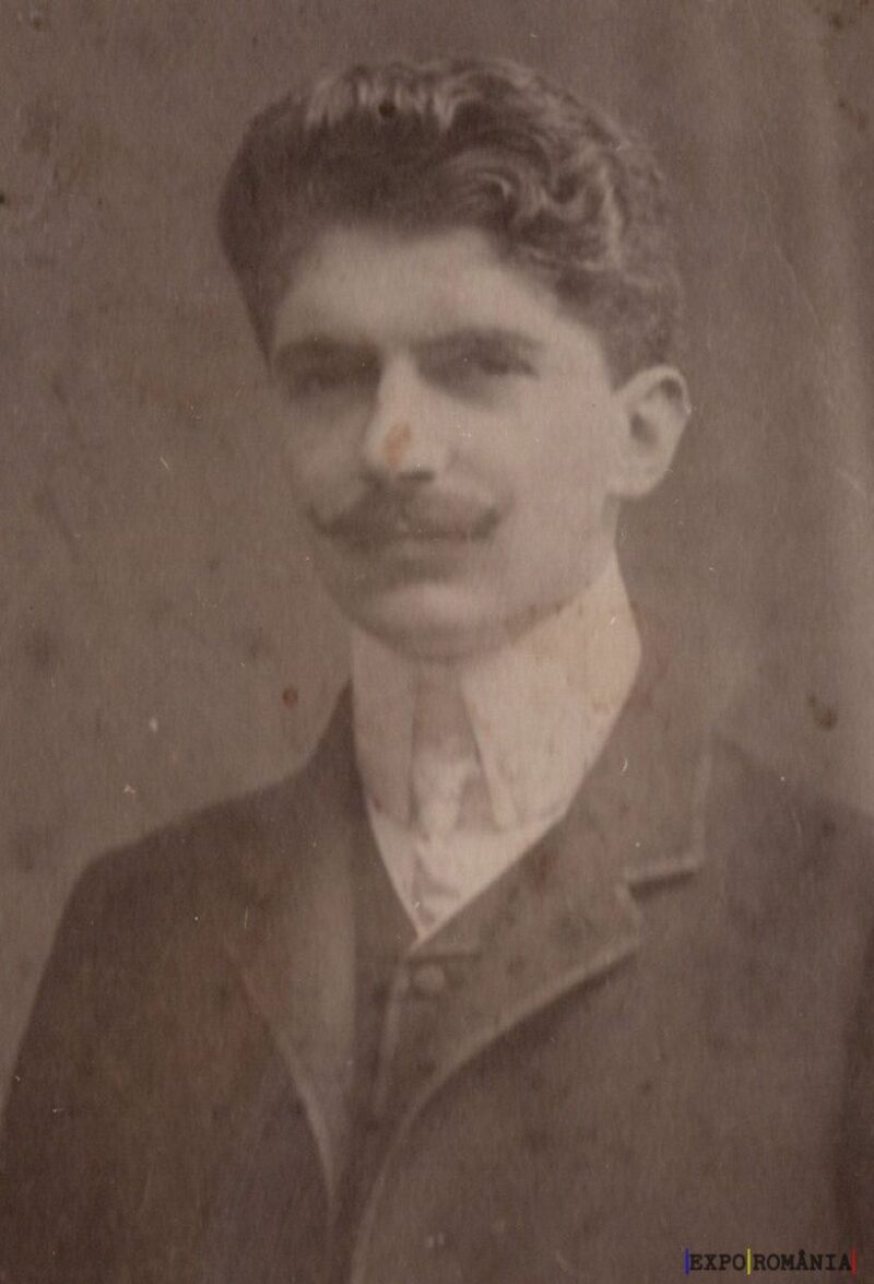 Portret vintage al unui bărbat elegant