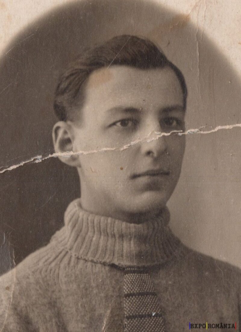 Portretul unui tânăr în pulover gros