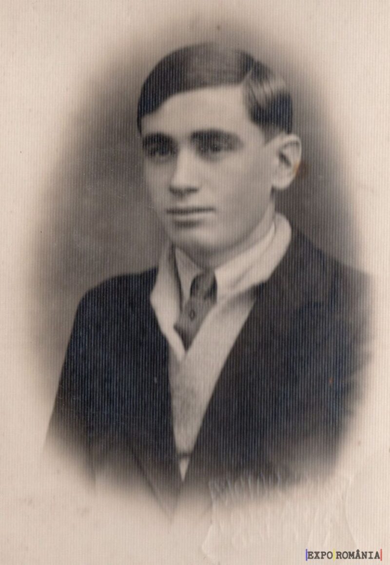 Portret vintage al unui tânăr elegant