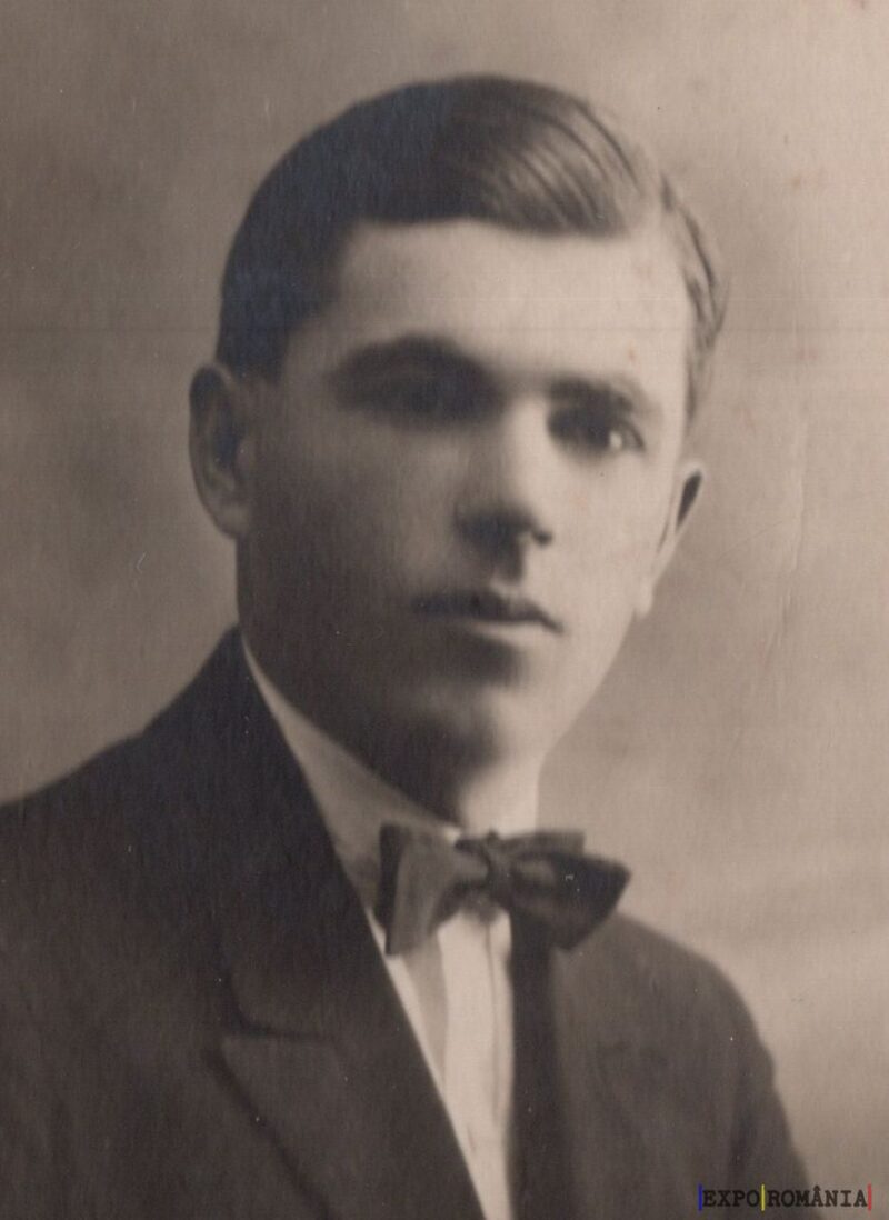 Portret vintage al unui tânăr elegant