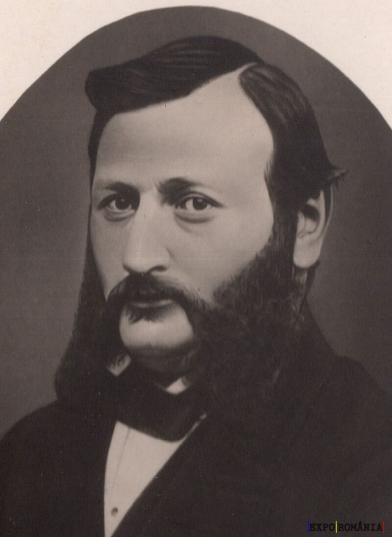 Portret vintage al unui bărbat din secolul al XIX-lea