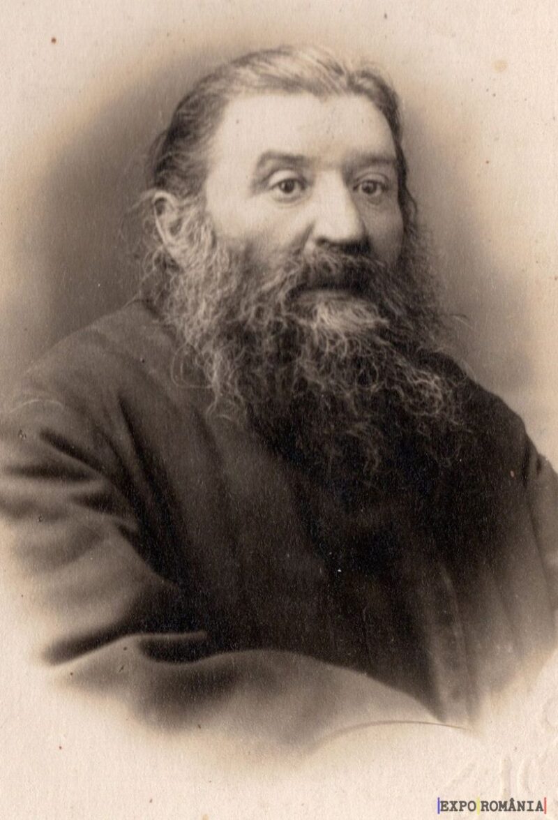 Portret vechi de bărbat cu barbă