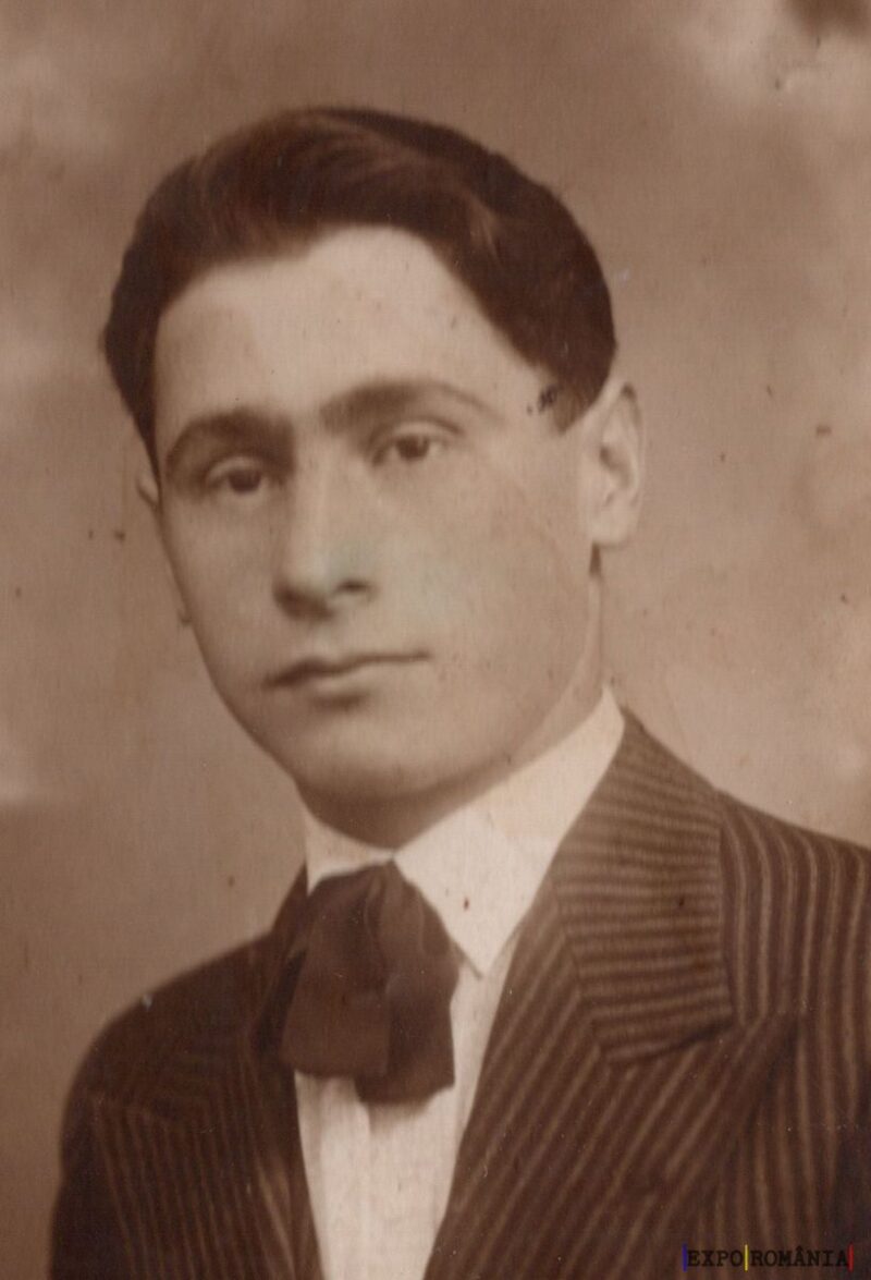 Portret alb-negru al unui bărbat elegant