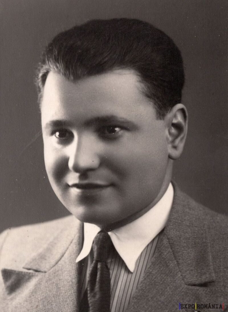 Portret alb-negru al unui bărbat elegant