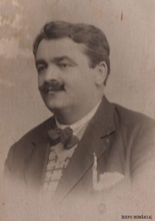 Fotografie de epocă a unui bărbat elegant