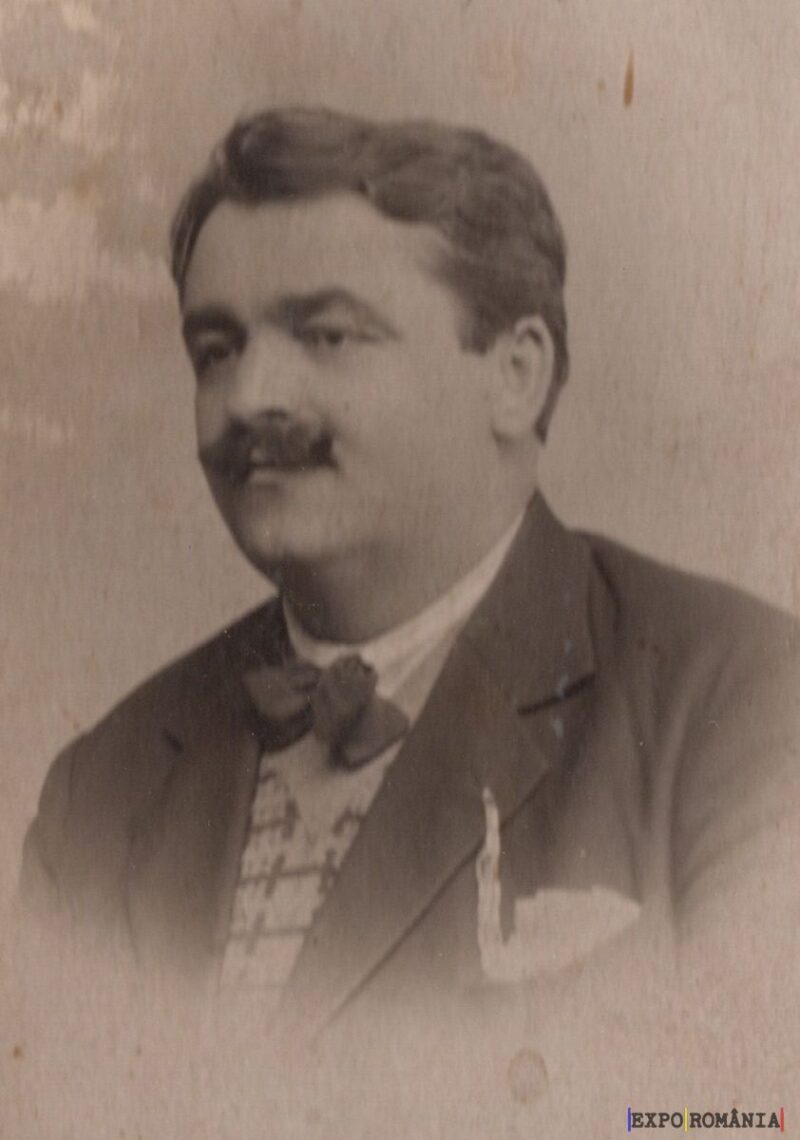 Fotografie de epocă a unui bărbat elegant