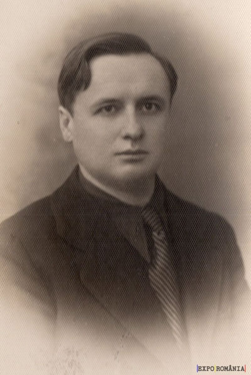 Portret alb-negru al unui bărbat serios