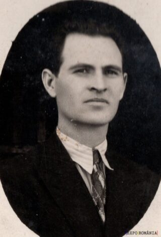 Fotografie veche a unui bărbat elegant