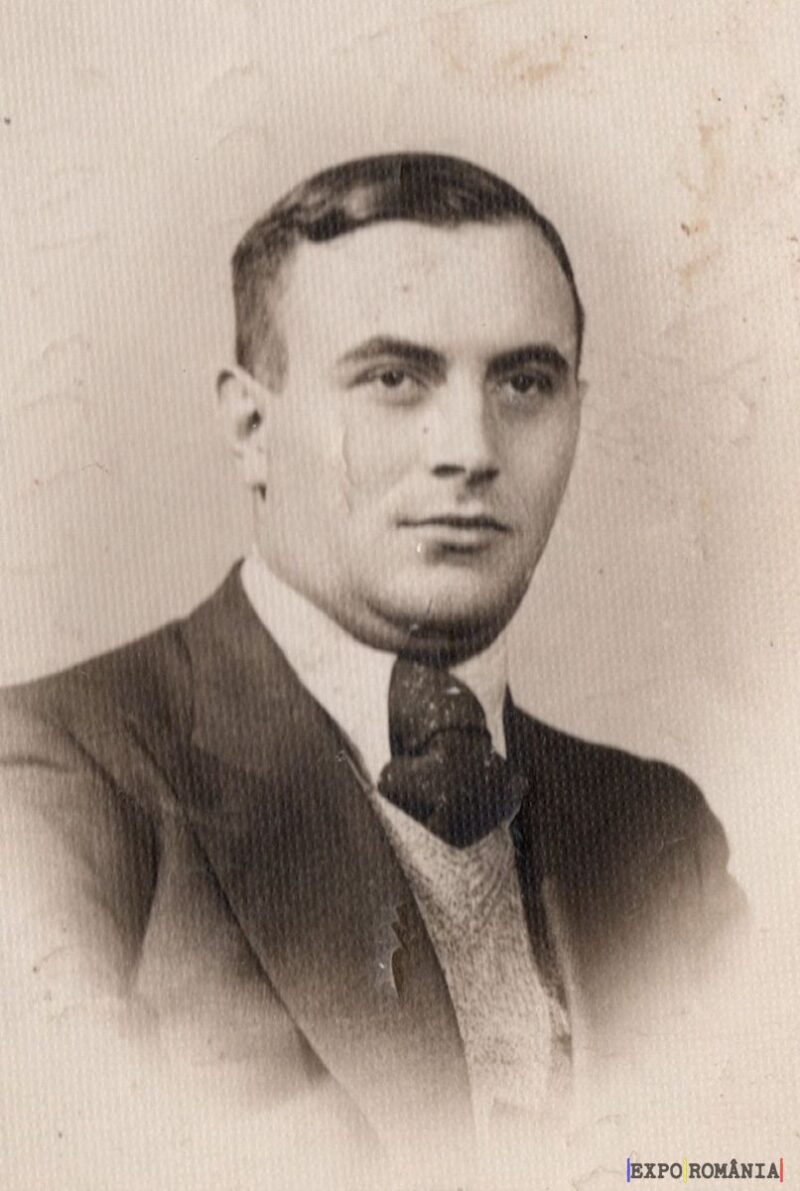 Portret alb-negru al unui bărbat elegant