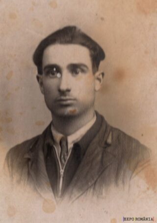 Portret vechi al unui bărbat tânăr