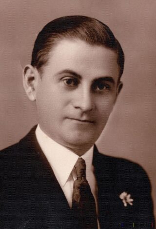 Portretul unui domn din perioada interbelică