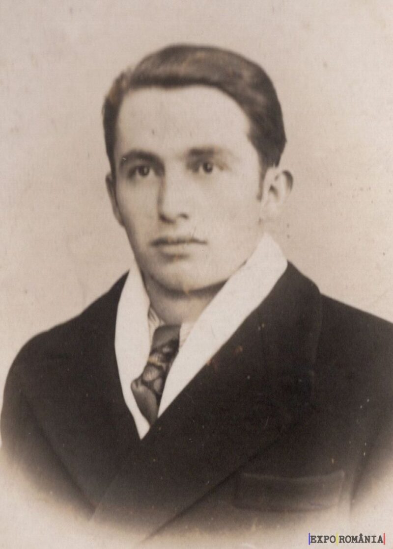 Portret alb-negru al unui tânăr elegant