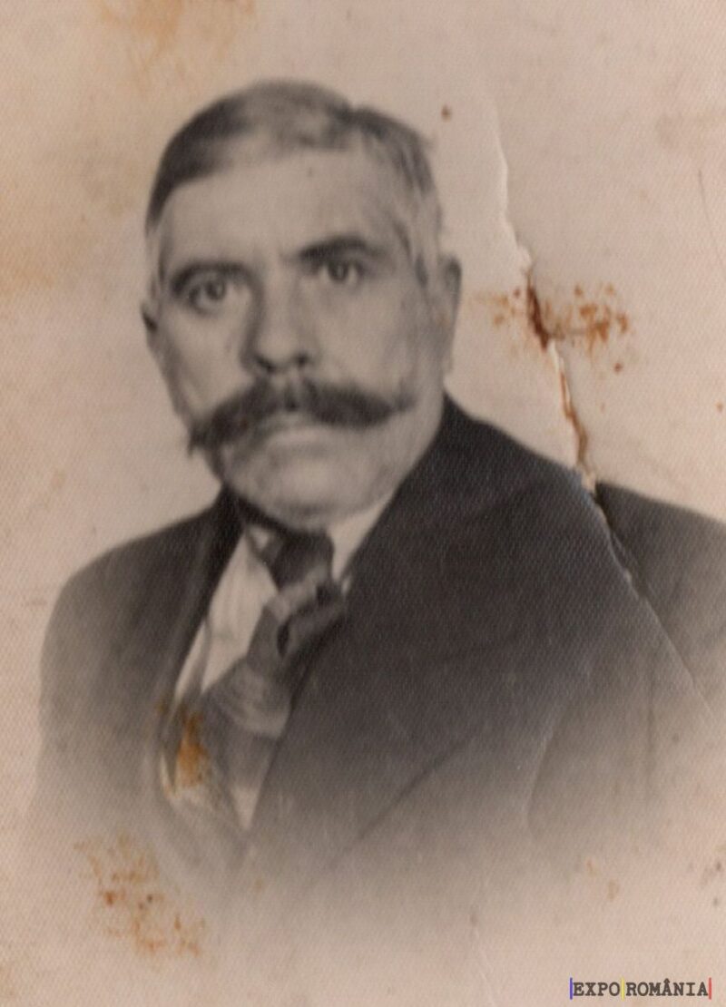 Portret vechi al unui domn cu mustață