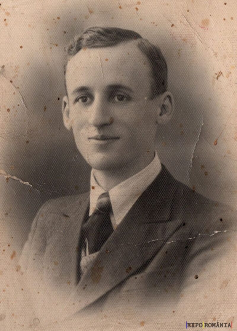 Portret vechi al unui bărbat tânăr