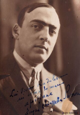 Fotografie de epocă cu dedicație personală