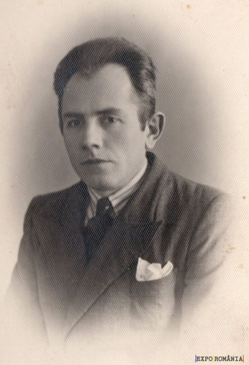 Portret alb-negru din secolul trecut