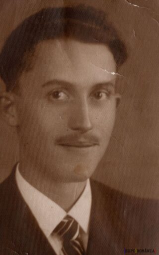 Fotografie veche a unui bărbat elegant