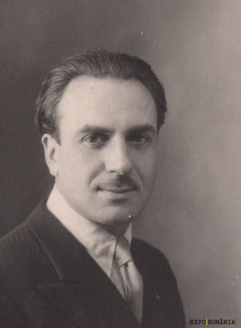 Portret alb-negru al unui bărbat semeț