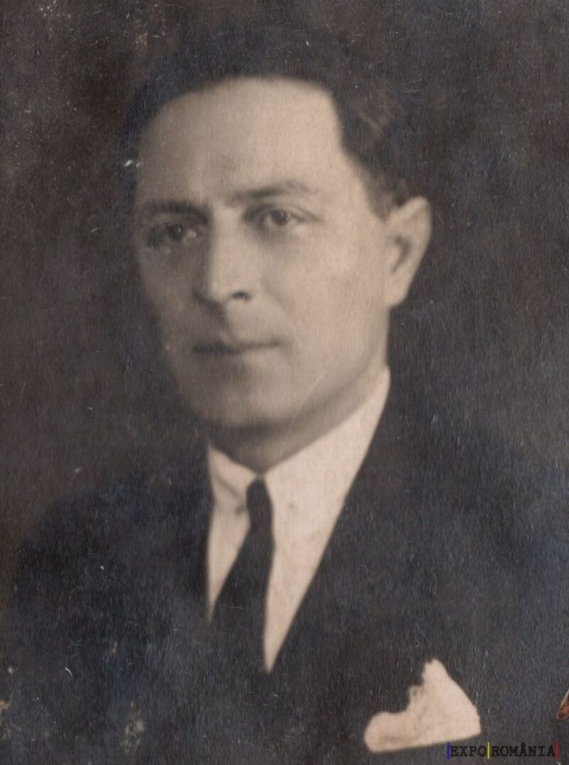 Portret alb-negru al unui bărbat elegant