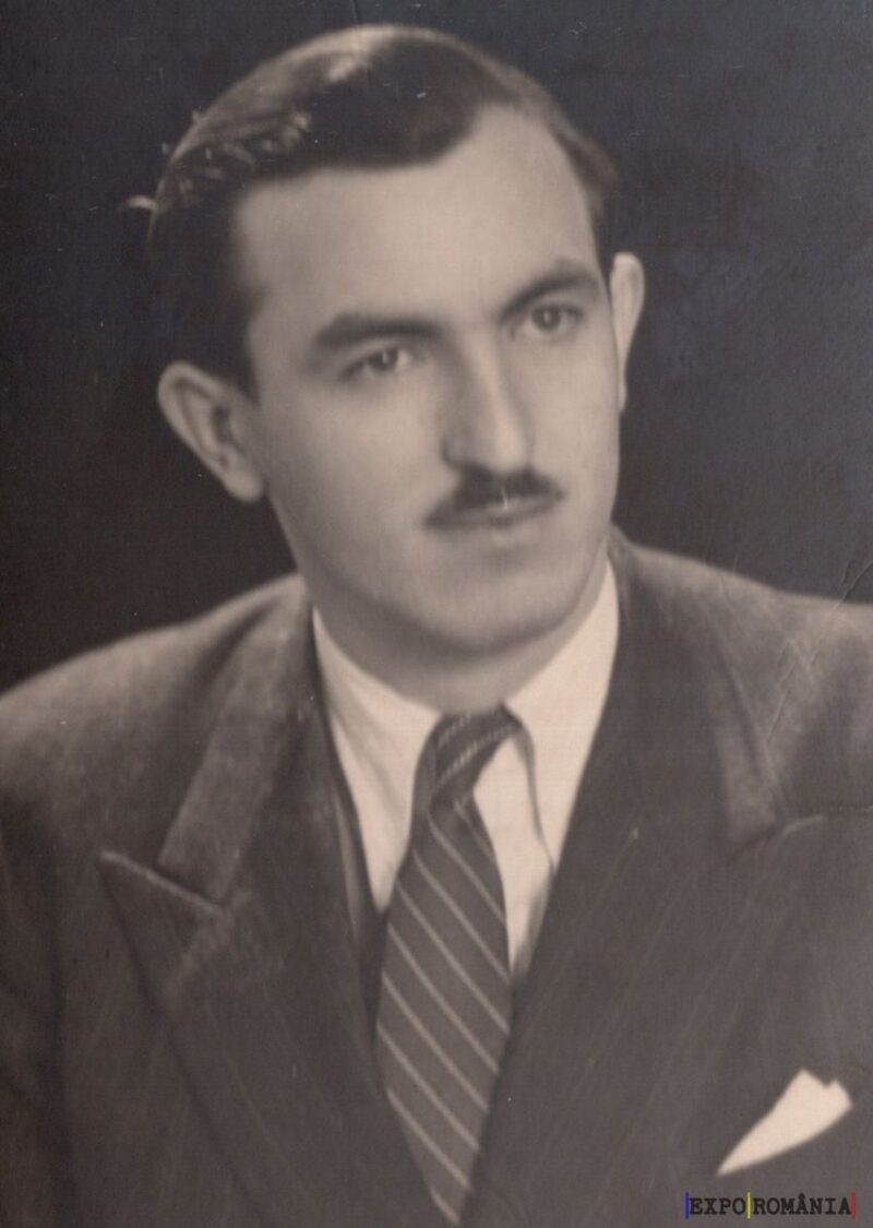 Portret alb-negru al unui bărbat elegant